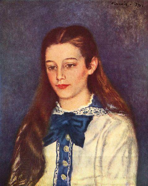 Pierre-Auguste Renoir Portrat der Therese Berard China oil painting art